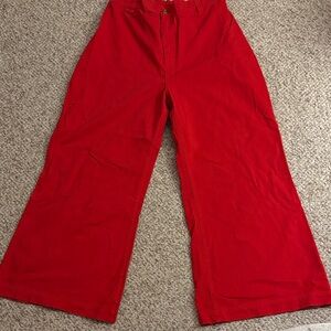 Big Bud Press red bell bottoms